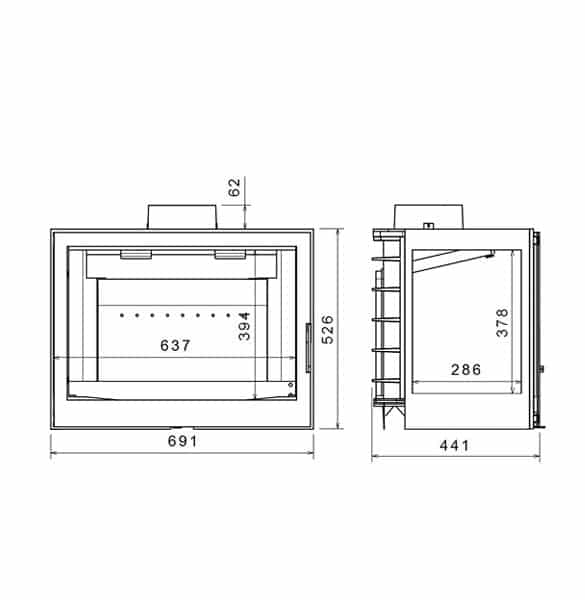 K7 LR Orleans Side Glass - Image 3