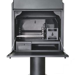 DE LUXE 900 mm Freestanding Braai on Pedastal Perfect for use on a patio