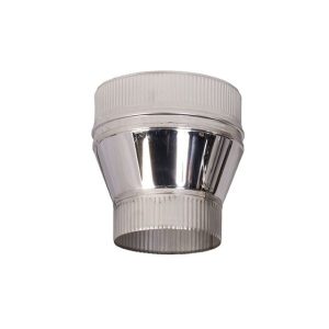 125/185 Endcap Insulated (Silver S/S)