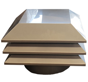 Stainless slip-on turbo cowl